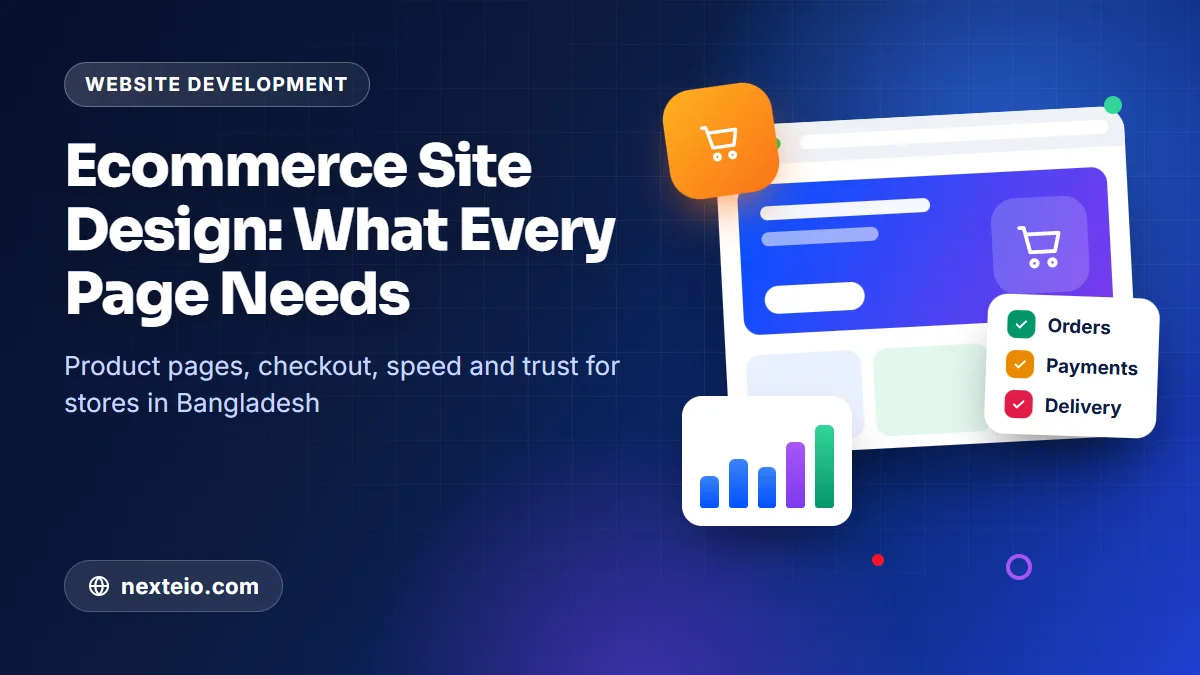 Ecommerce Site Design: What Every Online Store Page Needs