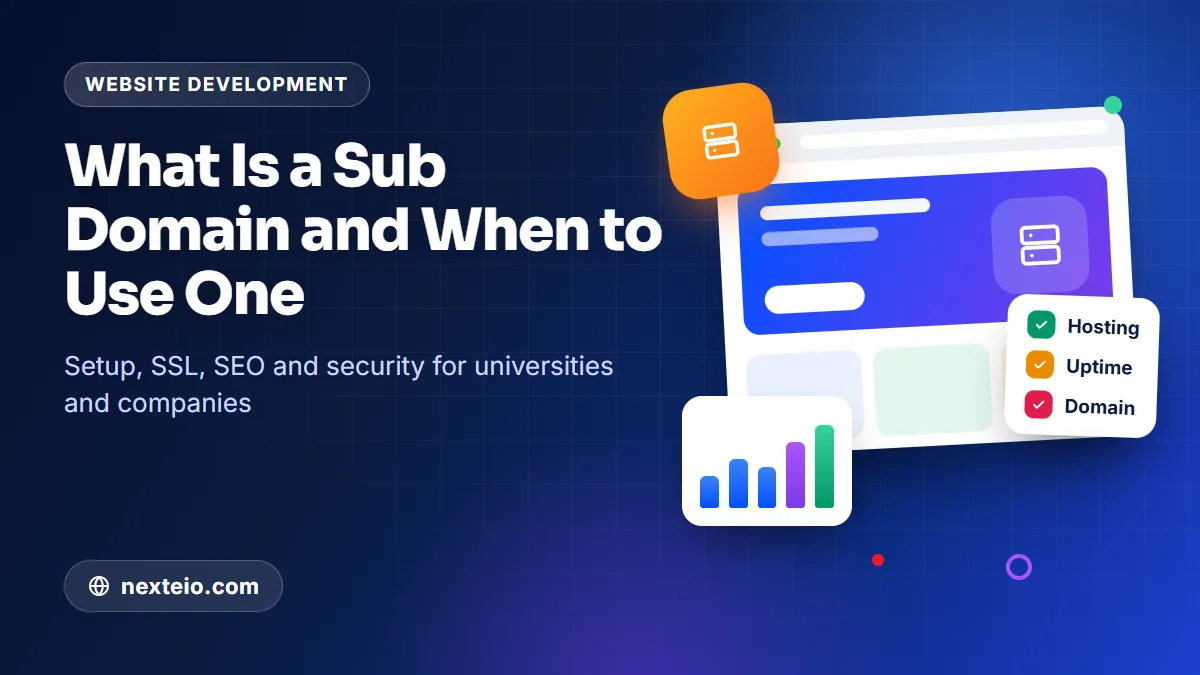 What Is a Sub Domain? When Universities and Companies Should Use One