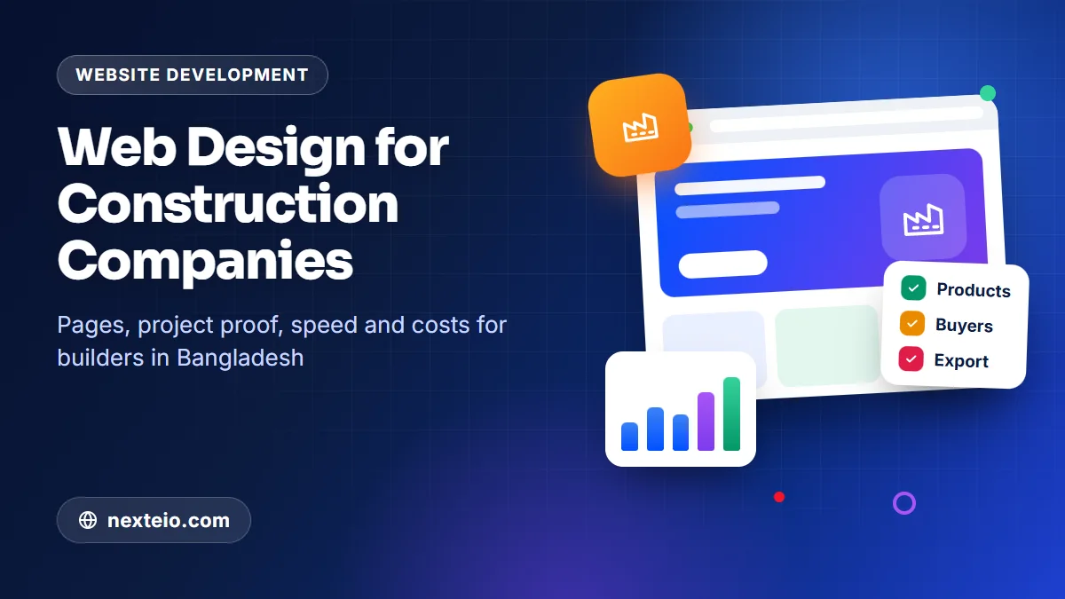 Web Design for Construction Company Websites in Bangladesh