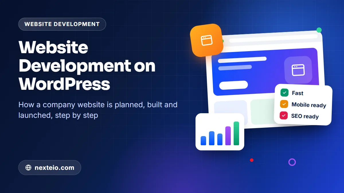 Website Development on WordPress: How a Company Site Is Built