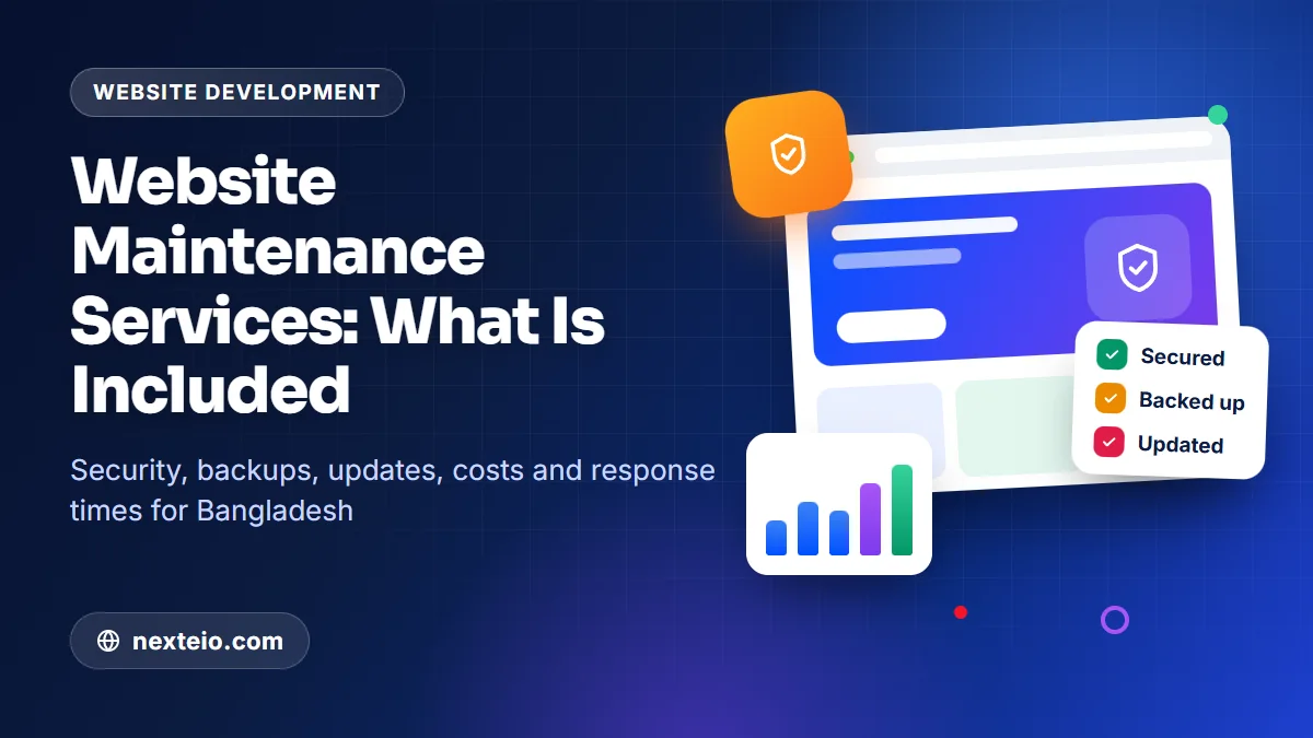 Website Maintenance Services: What Is Included and What It Costs