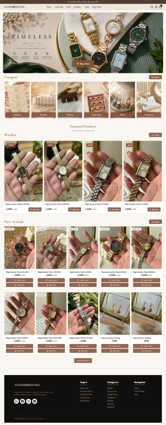 Accessories Haul – Fashion Store