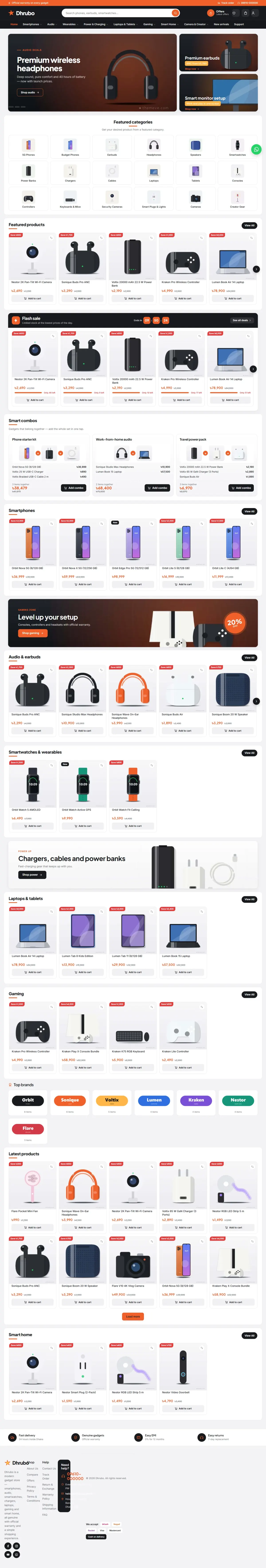 Dhrubo website