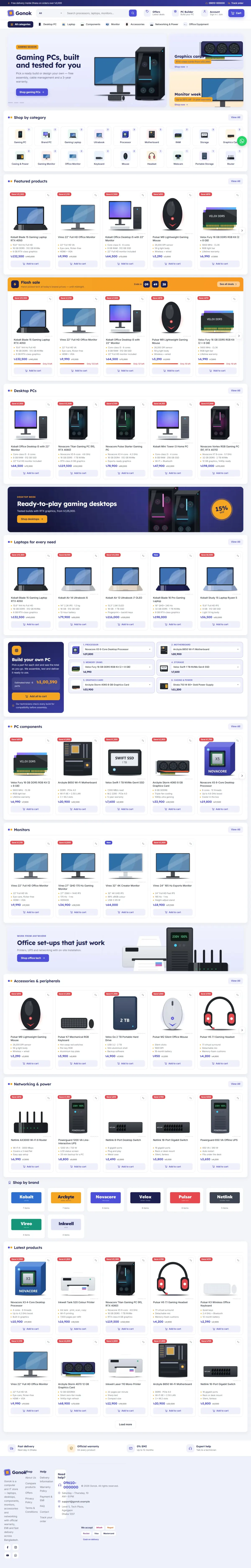 Gonok website