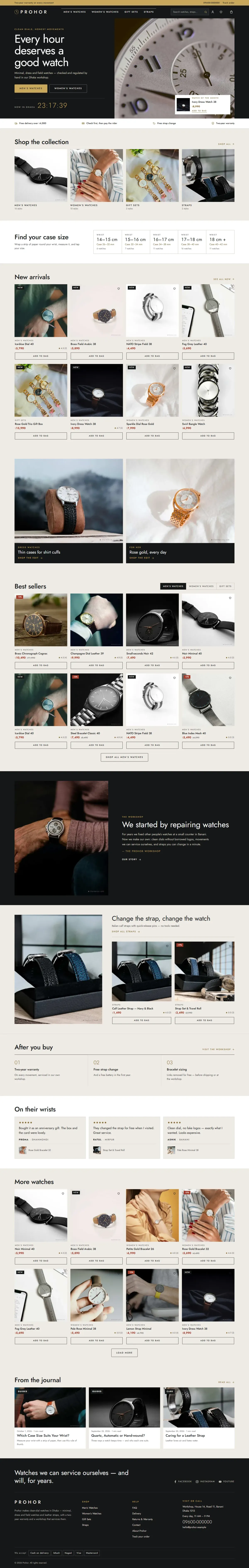 Prohor website