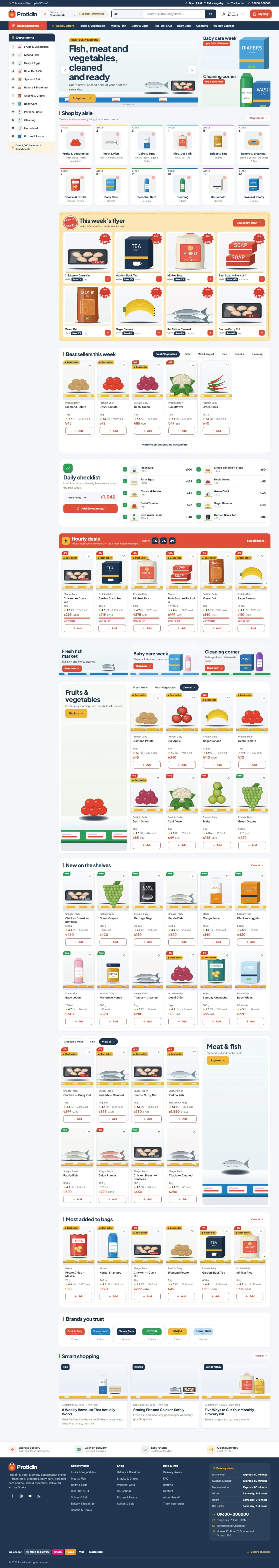 Protidin website