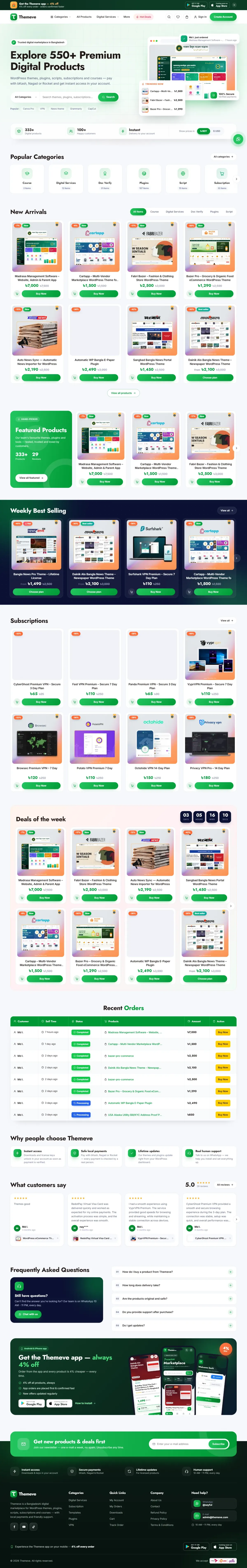 Themeve website