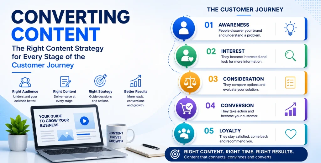 the right content strategy for every stage of the customer journey